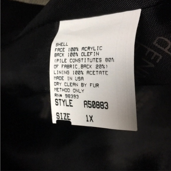 Dennis Basso Gray Faux Fur Hooded Coat - Picture 10 of 10